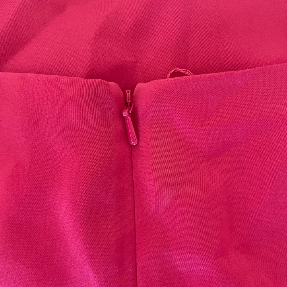 NBD Abra Pink Satin Ruched Mini Dress - Picture 9 of 12